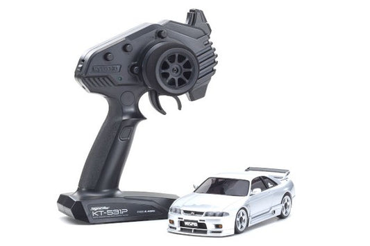 Kyosho Mini-Z AWD Skyline GT-R Nismo (R33) (Silver) (MA-020 RS) (32616S)