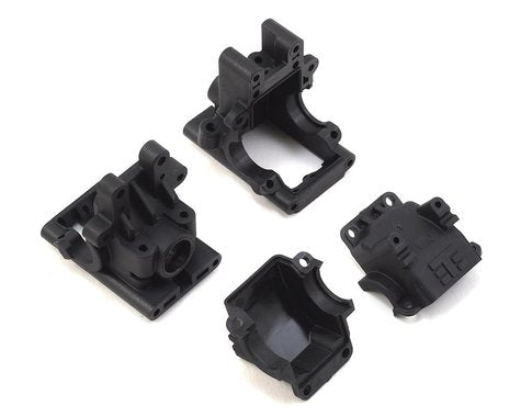 Tekno RC EB410/ET410 Front & Rear Bulkhead Set (Revised) (TKR6523) Amain Hobbies