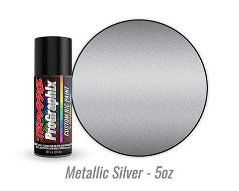 Traxxas Body Paint Metallic Slvr 5oz (5073)