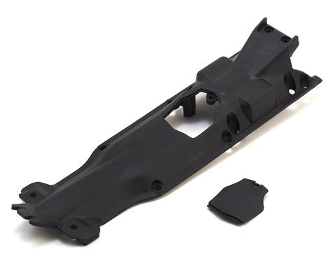 Traxxas E-Revo VXL 2.0 Nylon Transmission Skidplate Cover (Black) (5637X)