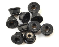 Traxxas 4mm Lock Nuts (4) (Black) (8347)