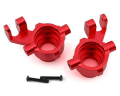 Traxxas Maxx Aluminum Steering Blocks (Red) (8937R)
