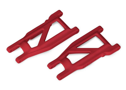 Traxxas Suspension Arms Heavy Duty Cold Red Suspension Arms, Red, Front/Rear (3655L)