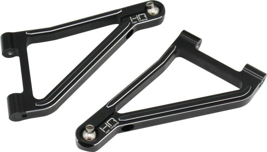 Hot Racing Black Aluminum Front Upper Arms (TUDR54M01)