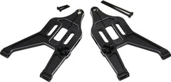 Hot Racing Black Aluminum Front Lower Arms (TUDR55M01)