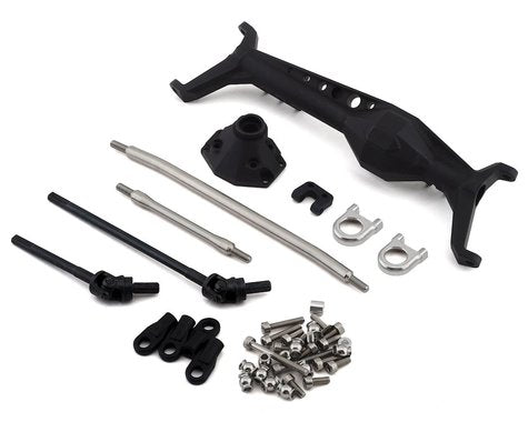 Vanquish Products Axial Capra Currie F9 Front Axle (Black) (VPS08470) Amain Hobbies