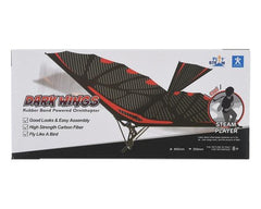 PlaySTEAM Iron Bird II Rubber Band Plane Ornithopter (Dark Wings) XP-XA08301 Amain Hobbies