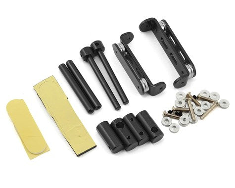 Xtra Speed 1/10 RC Aluminum Stealth Body Mount (Black) Amain Hobbies