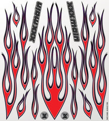 XXX Main Racing Scarlet Fire (Flames) Large Decal