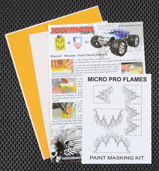 Micro Pro Flames Paint Mask (XXXM004S)