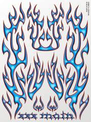 XXX Main Racing Wicked Flames Sticker Sheet (XXXS018)