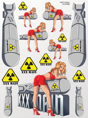 XXX Main Racing: Da Bomb Sticker Sheet