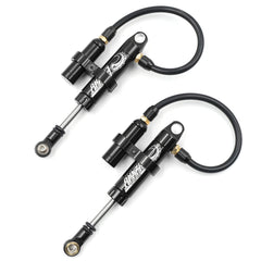 Yeah Racing 90mm Desert Lizard Piggyback Internal Spring Damper Pair Black (DDP-090BK)
