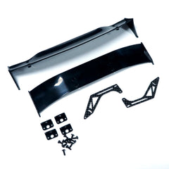 Yeah Racing Carbon Graphite Spoiler Wing Mount w/ Plastic Wings For 1/10 Drift Type A (YA-0508)