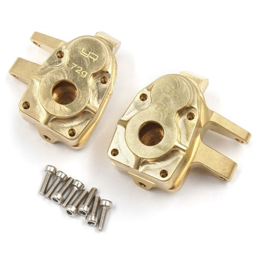 Yeah Racing 72G Brass Steering Knuckles 2PCS For Axial Capra SCX0 III (AXSC-020)