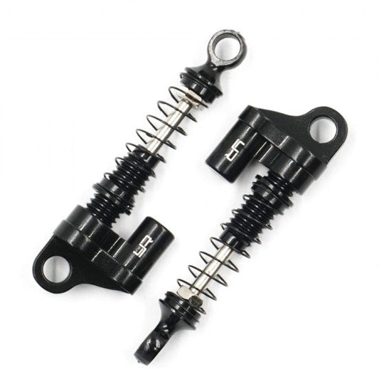 Yeah Racing Aluminum Shock Pair for Axial SCX24 (Black) (AXSC-047BK) Yeah Racing