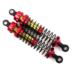 Yeah Racing TR-XB 90mm Big Bore Shocks for Traxxas 1/10 Slash, Stampede, Bandit and ARRMA RC Red (TRSL-016RD)