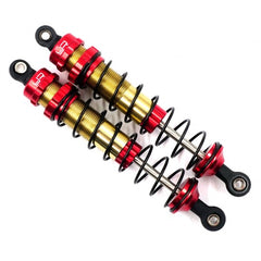 Yeah Racing Aluminum TR-XB 100mm Big Bore Shocks for Traxxas 1/10 Slash, Stampede, Bandit, ARRMA RC Red (TRSL-017RD)