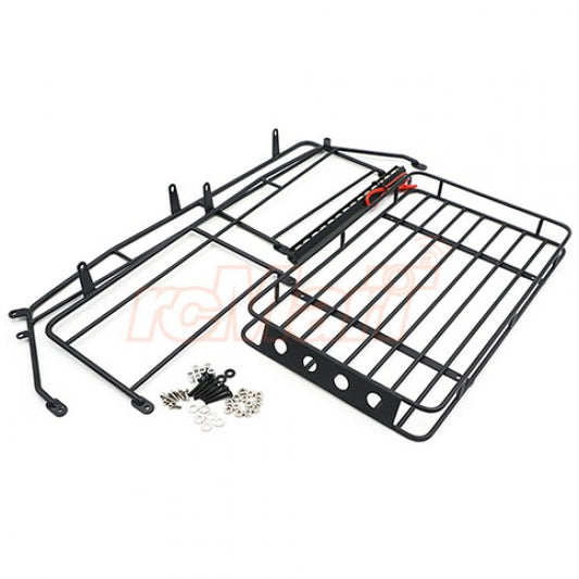 Yeah Racing Metal Roll Cage w/Luggage Tray & Super Bright LED Light Bar for Traxxas TRX-4 (TRX4-051)