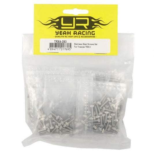 Yeah Racing Steel Screws Set for Traxxas TRX-4 (TRX4-093)
