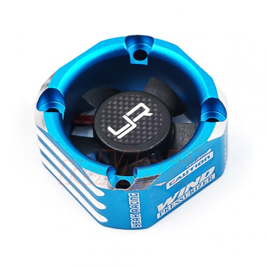 Yeah Racing Aluminum Case 30mm Booster Cooling Fan (Blue) (YA-0576BU)