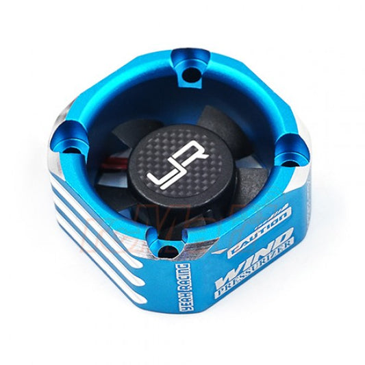 Yeah Racing Aluminum Case 30mm Booster Cooling Fan (Blue) (YA-0576BU)