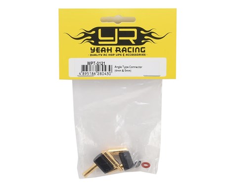 Yeah Racing 4mm & 5mm Bullet Angled Connector Set (WPT-0121)
