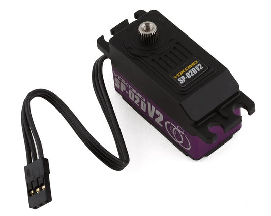 Yokomo SP-02D V2 RWD Digital Low Profile Drift Servo (Purple) (SP-02DV2P)