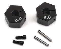 Yokomo 12mm Hex YZ-2T Aluminum Clamping Rear Wheel Hub (2) (8mm Thick) (Z2-011R8TA)