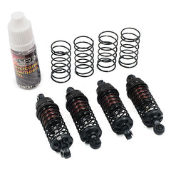 Yeah Racing QUTUS Slider 55mm Damper Set for 1/10 RC Drift Car Black (DBB-1055BK)