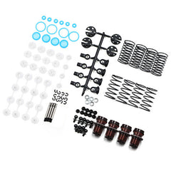 Yeah Racing QUTUS Slider 55mm Damper Set for 1/10 RC Drift Car Black (DBB-1055BK)