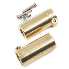 Yeah Racing Brass Rear Axle Lock Out 2pcs For Axial SCX10 II (AXSC-007)
