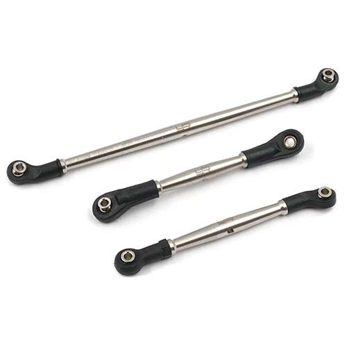 Yeah Racing Stainless Steel Steering & Suspension Link Set For Traxxas TRX-4 (TRX4-070)