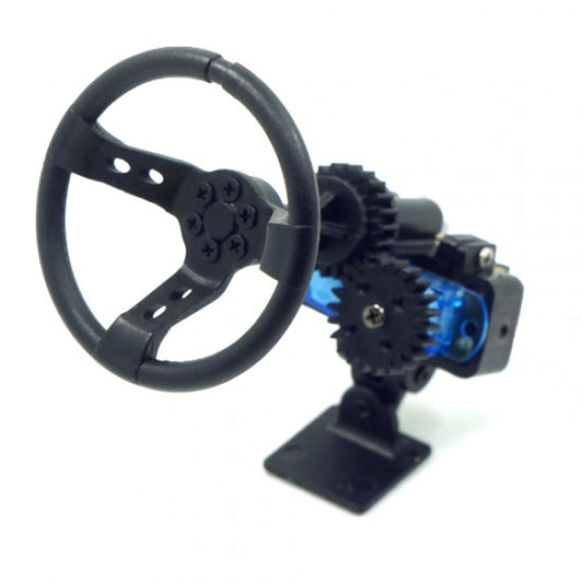 Yeah Racing X Darkdragoningwing Motion Steering Wheel For 1:10 Touring Drift RC Car (YA-0539)