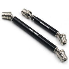 Yeah Racing Stainless Steel Front & Rear Stainless Steel Front & Rear Center Shaft Set Black For AXIAL SCX10 II (AXSC-003)