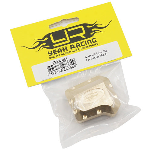 Yeah Racing Brass Diff Cover 65g For Traxxas TRX-4 (TRX4-041)