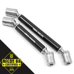 Yeah Racing Stainless Steel Front & Rear Center Shaft Set Black For Traxxas TRX-4 (TRX4-015BK)