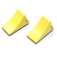 Yeah Racing 1/10 RC Rock Crawler Accessory Reifenstopper 2pcs Yellow For Tractor Truck (YA-0383)