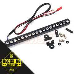 Yeah Racing 1/10 Aluminum White LED Light Bar Black For Crawler 'G6 Certified' (YA-0507BK) Yeah Racing