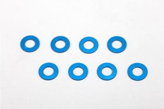 Yokomo 3 × 0.5 mm × 6 Aluminum Shim (8pcs) ZC-A3605